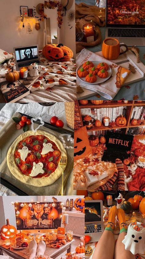 automne Date Night At Home Aesthetic, Fall Party Aesthetic, Halloween Date Night At Home, Night At Home Aesthetic, Halloween Date Night, At Home Aesthetic, Halloween Date, Date Night At Home, Autumn Party