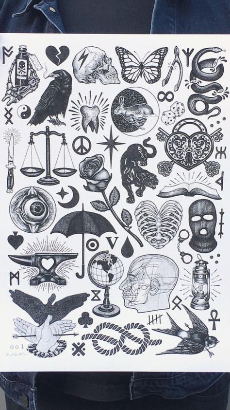 Vintage Tattoo Art, Tattoo Old School, Tattoo Inspiration Men, Muster Tattoos, Tattoo Templates, Flash Tattoo Designs, Geniale Tattoos, Spooky Tattoos, Old School Tattoo Designs