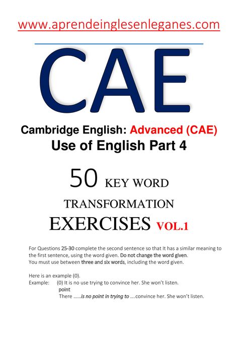 Cae Exam, Cambridge Test, Word Transformation, Cambridge Exams, Swift Wallpaper, Cambridge English, Exam Preparation, English Grammar, Wood Sculpture