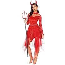 Demon Halloween Costume, Devil Outfit, Devil Costume, Horn Headband, Costumes For Teens, Scary Halloween Costumes, Red Devil, Scary Costumes, Red Gowns