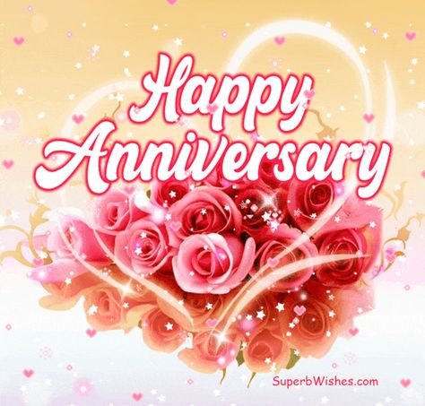 10 Wedding Anniversary Quotes, Happy Anniversary Gif Images, 10 Wedding Anniversary, Valentines Wallpapers, Happy Anniversary Photos, Bouquet Of Pink Roses, Anniversary Pics, Happy Wedding Anniversary Wishes, Wedding Anniversary Quotes