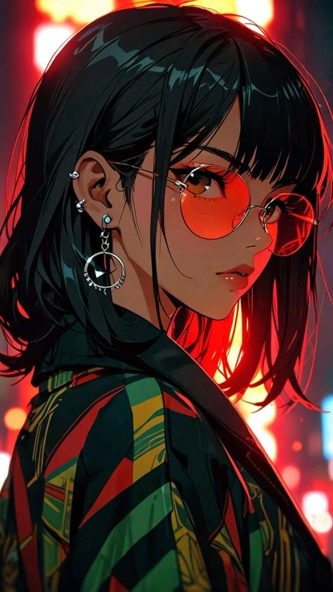 Wallpaper Merah Aesthetic, Dark Punk, New Pfp, Neo Tokyo, Dnd Character Art, Cartoon Hair, Bad Boy Aesthetic, Pop Art Comic, Wallpaper Inspiration