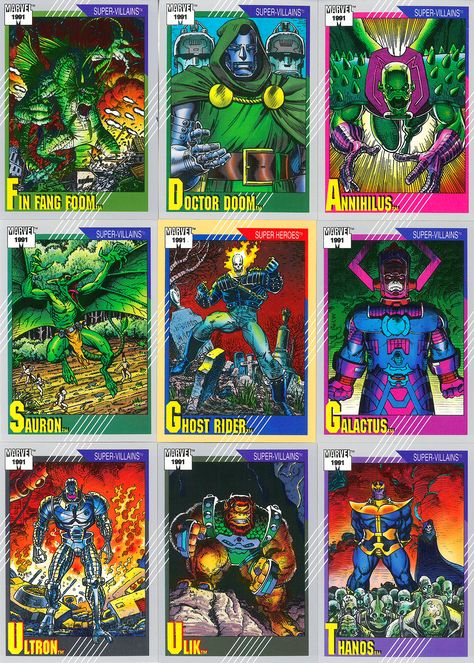 Art Adams made a number of fantastic contributions to Impel’s second series of Marvel trading cards in 1991 Marvel Trading Cards, Alex Chung, Art Adams, Arthur Adams, Comic Book Villains, Adam Warlock, Character Game, Marvel Cards, Marvel Villains