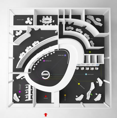 Bank Interior Design, Exhibition Plan, Commercial And Office Architecture, Interior Design Plan, Bank Design, Foster Partners, Office Layout, Clinic Design, Showroom Design