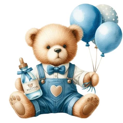 Download this Premium AI-generated PSD about Cute teddy baby bear, and discover more than 2 million professional graphic resources on Freepik Teddy Bear Sitting, Bear With Balloons, Bear Sitting, Blue Balloon, Cute Watercolor, Cute Teddy, Blue Balloons, Baby Bear, Boy Girl