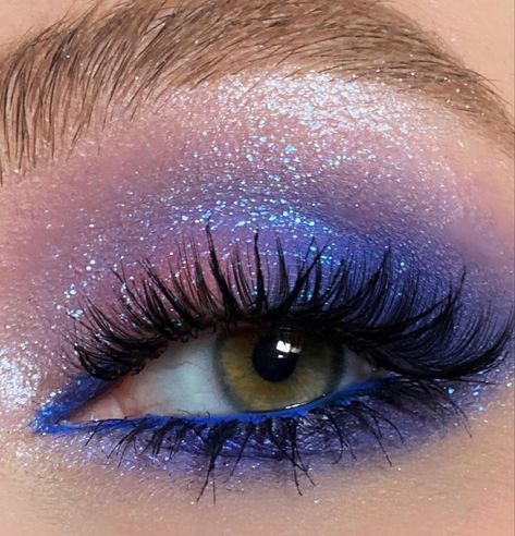 Makeup No Eyeliner, Cosmic Makeup, Taylor Swift Makeup, Maquillage On Fleek, Galaxy Makeup, Sparkly Makeup, Prom Eye Makeup, Purple Eye Makeup, Swag Makeup