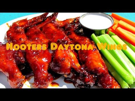 Daytona Wings Recipe, Daytona Wing Sauce Recipe, Hooters Wing Sauce Recipe, Hooters Wings Recipe, Chicken Wing Sauce Recipes, Hooters Wings, Df Recipes, Smoked Wings, Wing Sauce Recipes