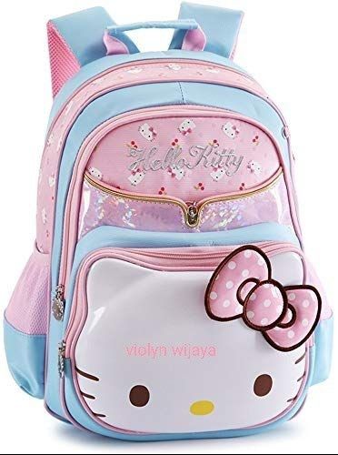 Hello Kitty Party Supplies, Hello Kitty Outfit, Hello Kitty School, Embroidered Backpack, Backpack Cute, Hello Kitty Clothes, Kids Bag, Hello Kitty Bag, Cute Hello Kitty