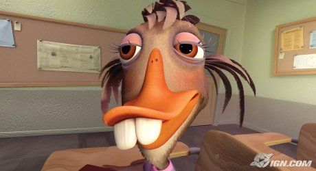 *ABBY MALLARD ~ Chicken Little, 1996 Duck From Chicken Little, Chicken Little, Vinnie Hacker, Cartoon Character, Brown Hair, The Story, Chicken, Hair, Instagram