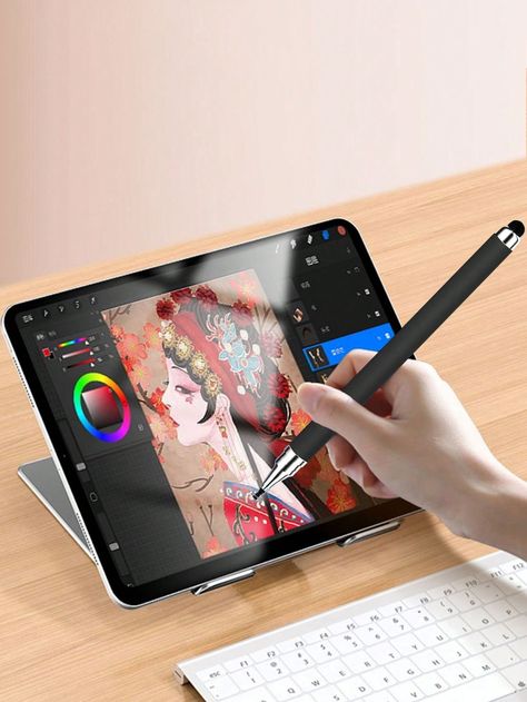 Touch Screen Stylus Pen For IPad, Capacitive Pen For Mobile Phones And Tablets, Compatible With Apple/Huawei/Xiaomi/Tablet PCs Black    ABS     Phone Accessories, size features are:Bust: ,Length: ,Sleeve Length: Xiaomi Tablet, Pen For Ipad, Cat Eye Lash, Tool Party, Pen Accessories, Pen Nib, Stylus Pen, Electronic Toys, Apple Pencil