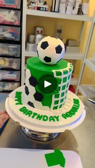 Soccer Cakes For Boys, Soccer Cake Ideas For Boys, Soccer Cakes, Soccer Birthday Cakes, Soccer Cake, Soccer Birthday, Soccer Boys, Boy Birthday Cake, Cakes For Boys