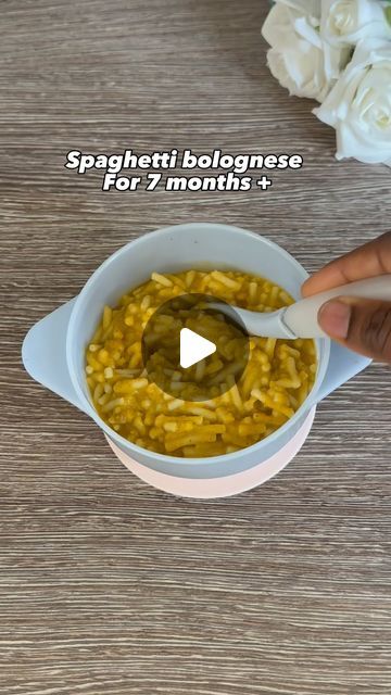 Ground Beef Recipes For Toddlers, Baby Pasta Sauce Recipes, Pasta For 12 Month Old, Blw Spaghetti 6 Months, Baby Pasta Sauce, Recipes For Baby 9-12 Months, Blw Toast 6 Months, Making Baby Food 4-6 Months, Baby Pasta