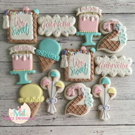 Excited to share this item from my #etsy shop: Two Sweet 2nd Birthday Ice Cream Birthday Cookies 3 Scoops Of Fun Birthday Cookies, Sweet One Decorated Cookies, 2 Sweet Birthday Cookies, 2 Sweet Cookies, Ice Cream Birthday Cookies, Two Sweet Cookies Birthday, Ice Cream Theme Cookies, Two Sweet Birthday Cookies, Two Sweet Ice Cream Party