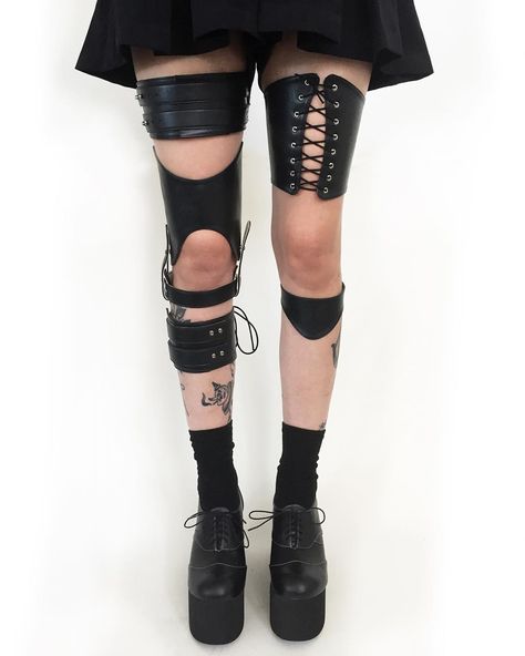 Shop Deandri on Instagram: “Leg harnesses ✖️ Suzie Qs #deandri” Cute Harness, Leg Harness, Dark Beauty, Garters, Character Outfits, Goth Fashion, Fashion Inspo Outfits, Style Me, Designer Clothing