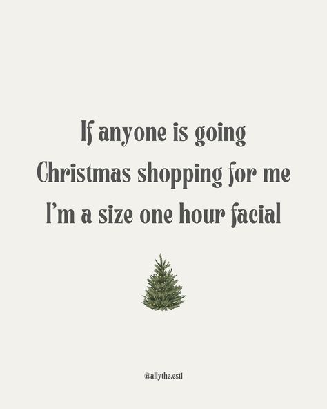 send this to someone to has been asking for your Christmas wishlist 😋🎄 #christmaswishlist #nebraskagirl #nebraskaesthetician #esthtician #estheticianlifestyle #openhouse #holidayopenhouse #thespakearneyestheticsandmassage #thespakearney #nebraskalife #nebraskaskin #nebraskagirl #nebraskaesthetician Esthetician Christmas Post, Holiday Esthetician Post, Christmas Skincare Quotes, Christmas Esthetician Post, Esthetician Vision Board, Skincare Graphics, Facials Quotes, Beauty Salon Ideas, Wax Studio