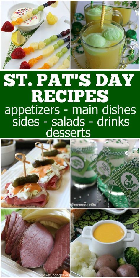 St Patrick's Day Menu, Irish Appetizers, St Patrick's Day Appetizers, Irish Desserts Traditional, Stackable Wedding Rings, St Patricks Food, St Patrick Day Snacks, St Patrick's Day Recipes, Irish Dinner