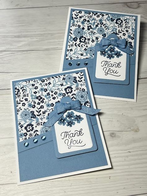 Card ideas using Stampin' Up! Countryside Inn Designer Series Paper Stampin Up Thinking Of You Cards Simple, Su Countryside Inn Cards, Something Fancy Stampin Up Cards, Stampin Up Countryside Inn Dsp Cards, Stampinup Cards Newest 2024-2025, Countryside Inn Dsp Cards, Stampin Up Countryside Inn Dsp, Stampin Up Thinking Of You Cards, Countryside Corners Stampin Up Cards