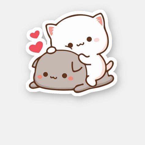 cute #stickers kdrama cute #stickers #green screen cute #stickers #anime cute #stickers #study Peach And Mochi Cat, Cute Pictures For Sticker Making, Simple Stickers Aesthetic, Kawai Sticker Ideas, Dudu Bubu Stickers, Mochi Cat Sticker, Kdrama Cute, Mochi Peach Cat, Peach Sticker