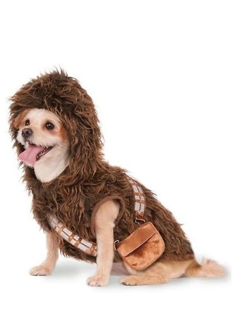 15 Matching Dog & Owner Halloween 2018 Costumes That Are Just Freakin' Adorable Star Wars Pet Costumes, Chewbacca Dog, Chewbacca Costume, Disfraz Star Wars, Company Halloween, Matching Halloween Costumes, Classic Star Wars, Cat Costume, Star Wars Costumes