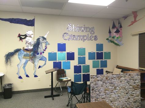 Magic and fantasy theme classroom. Fantasy Themed Classroom, Magical Classroom Theme, Fantasy Classroom Theme, Classroom Fantasy Art, Medieval Classroom, Fantasy Classroom, Magic Classroom, Fantasy Books Magic, Preschool Room