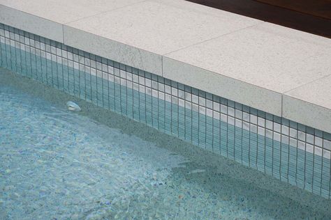 Pool Tile Co Waterline Tile Photo Gallery With Links To Tiles Used Water Line Pool Tile Ideas, Pool Tile And Coping Ideas, White Pool Tile Waterline Modern, White Pool Tiles, Pool Waterline Tile Trends 2024, White Pool Tile Waterline, White Pool Tiles Waterline, Grey Pool Tile Waterline, Pool Border