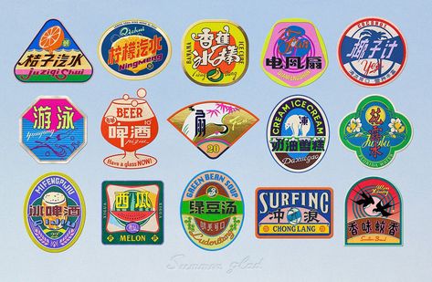 The 90s' label - Summer story :: Behance Japan Theme, Awesome Logos, Create Logo Design, Football Shirt Designs, Business Cards Photography, Summer Story, Business Card Inspiration, Ecommerce Themes, Best Graphic Design