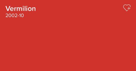 Benjamin Moore Vermillion Red will be seen in the couch cushions and some other accent pieces. Benjamin Moore Vermillion Door, Vermillion Paint Color, Vermillion Color Aesthetic, Vermillion Color Palette, Vermillion Colour, Vermillion Aesthetic, Phighting Ocs, Bujo 2025, Vermillion Color