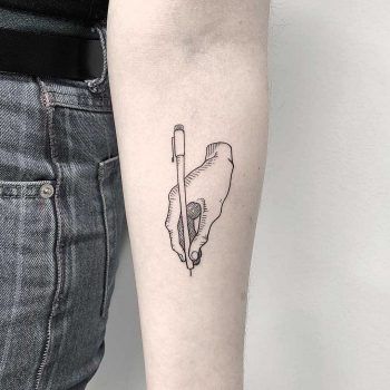 Tattoo Ideas For Writers, Writers Tattoos, Tattoos For Writers, Writer Tattoo Ideas, Teeny Tattoos, Writer Tattoos, My Life Tattoo, Anna Tattoo, Writer Tattoo