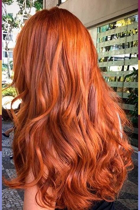 Red human hair. Shiny Copper Hair, Different Types Of Ginger Hair, Arctic Fox Copper Hair, Ginger Hair Ideas Colour, Rusty Copper Hair, Orange Hair With Dark Roots, Red Head Hair Color Ideas, Warm Ginger Hair, Red Head Hairstyles