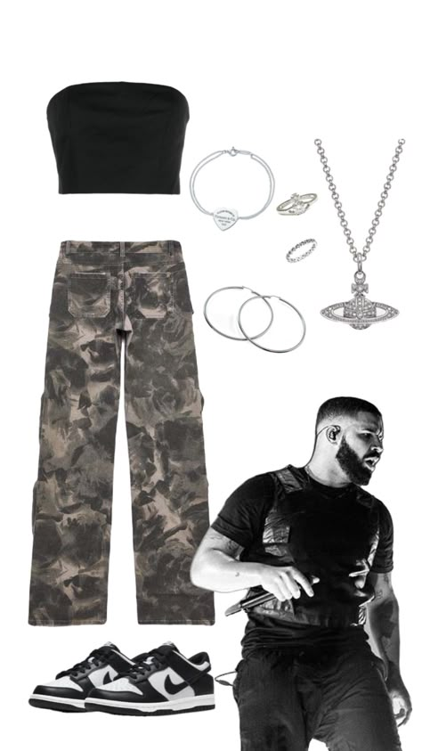 Drake Concert Fits 2023, Concert Drake Outfit, Drake Tour Outfit Ideas, Outfit Inspo For Drake Concert, Outfits For Drakes Concert, Concert Outfit Ideas Brent Faiyaz, Drake Outfits Concert, A Boogie Wit Da Hoodie Concert Outfit Ideas, Concert Outfit Brent Faiyaz