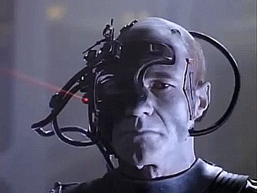 Locutus Of Borg, Star Trek Borg, The Borg, Captain Picard, Star Trek Online, Generation Photo, Jean Luc Picard, Best Villains, Starship Enterprise