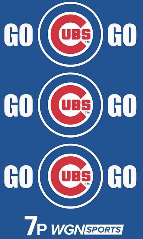 Go Cubs Go, Chicago Cubs Logo, Lets Go, Cubbies, Chicago Cubs, Sport Team Logos, Sports Team, Team Logo, Chicago