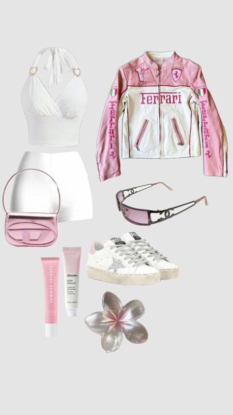 Pink And White Outfit Ideas, Aesthetic Outfits White, Ending Friendship, Pink Inspiration, Preformance Outfits, Clueless Outfits, Simple Trendy Outfits, Cute Everyday Outfits, Looks Chic