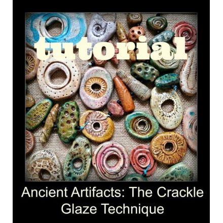 Polymer Clay Books, Polymer Clay Kunst, Clay Stuff, Polymer Beads, Crackle Glaze, Jewelry Techniques, Polymer Clay Projects, Polymer Clay Tutorial, Polymer Clay Creations