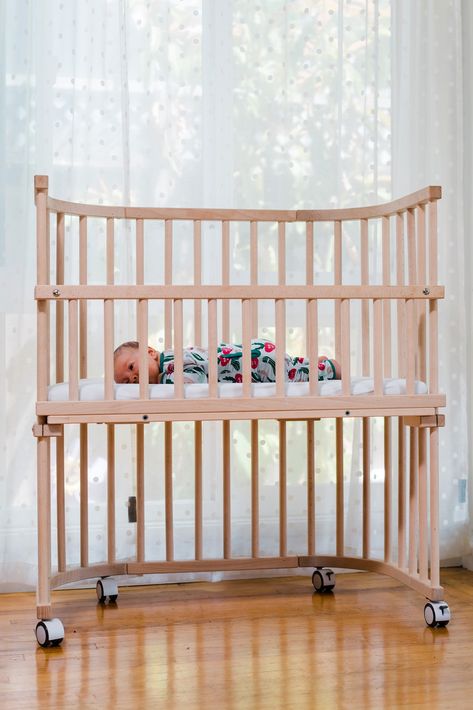 Cosleeper Crib, Cosleeping Bedroom, Baby Bedside Sleeper, Luxury Baby Bedding, Family Daycare, Co Sleeper Crib, Baby Co Sleeper, Cottage Nursery, Bedside Bassinet