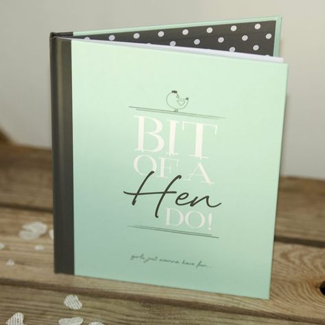 Booking a hen party and want an original hen party gift? Then check out Illustries Hen Party Books! Hen Party Gifts, Wedding Journal, From Miss To Mrs, Book Party, Hen Do, Journal Stationery, Play Games, Get The Party Started, Memory Books