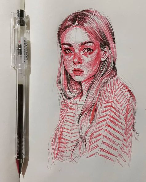 Day 18  #sketch#drawing #art #inktober2018 #inktober Stylo Art, Poster Grafico, Portrait Au Crayon, Ink Drawings, Arte Sketchbook, Arte Inspo, Sketchbook Inspiration, A Pencil, Sketch Drawing