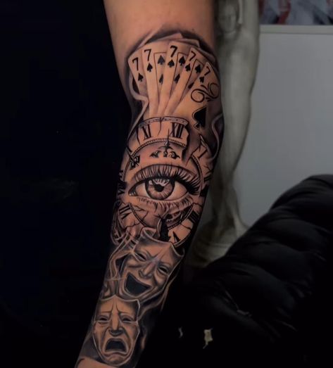 Tattoo Leo, Guardian Angel Tattoo Designs, Arm Tattoos Black, Arm Tattoos For Guys Forearm, Leg Sleeve Tattoos, Leg Tattoo Ideas, Gemini Tattoo Designs, Chicano Tattoos Sleeve, Inner Forearm Tattoo