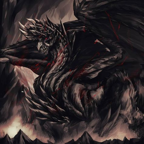 Monster Hunter Alatreon, Monster Hunter Black Dragon, Valstrax Monster Hunter, Monster Hunter Primordial Malzeno, Nergigante Monster Hunter, Monster Hunter Nergigante Art, Monster Hunter Series, Monster Hunter World, Game Illustration