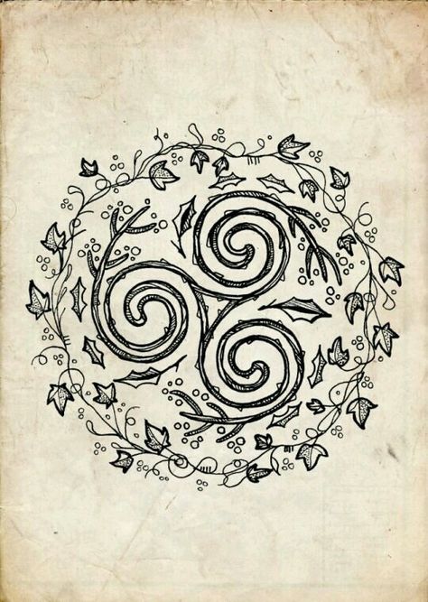 Blatt Tattoos, Pagan Tattoo, Kunst Tattoos, Celtic Tattoo, Celtic Tattoos, Celtic Symbols, Wolf Tattoos, Celtic Art, Nature Tattoos