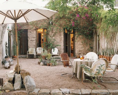 Tucson Style, Backyard Firepit Area, Desert Backyard, Arizona Decor, Arizona Living, Desert Living, Adobe House, Desert Homes, Backyard Inspiration