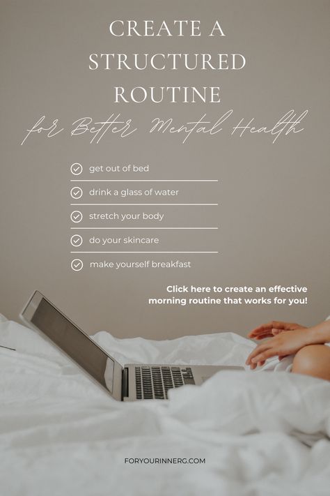 Learn how to create a structured routine to enhance your mental well-being. 🗓️🌟 #MentalWellness #RoutineTips Structured Routine, Good Mental Health, Getting Out Of Bed, Effective Communication, Mental Wellness, Online Community, Life Skills, Time Management, Well Being