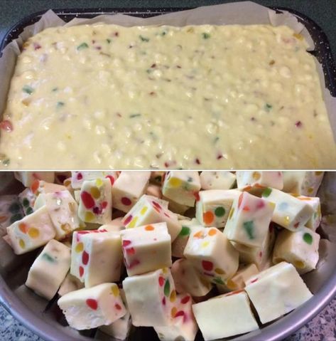 Nugart Bars – Page 2 – 99easyrecipes Christmas Gumdrop Nougat, Gumdrop Nougat, Nougat Recipe, Nougat Candy, 4 Ingredient Recipes, German Chocolate Cake, Chewy Candy, Roasted Nuts, German Chocolate