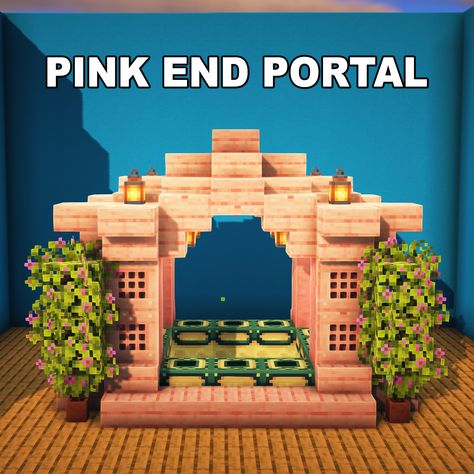 Minecraft Pink End Portal ✅ Follow for OP Minecraft Builds 📢 Share with your Friends 💬 Rate this Build 1-10 🔖Tags 🔖 #minecraft #minecraftbuilds #minecrafters #minecraftpe #minecraftmemes #mınecraftideas #minecraftbuild #minecraftbuilding #minecraftbuilding #minecrafttutorial #minecraftonly #mcpe #minecraftpc #minecraftcreations #minecraftdaily #minecraftdesign #minecraftjava #minecrafts #minecraftyoutuber #gaming Minecraft Builds House, End Portal Minecraft, Minecraft Build House, Youtube Channel Subscribe, Portal Design, Minecraft Interior, Minecraft Interior Design, Bangunan Minecraft, Minecraft Modern