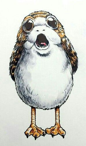 Star Wars Nose Art, Porg Starwars Wallpaper, Star Wars Posca Art, Porg Star Wars, Atat Star Wars Drawing, Spiderman Art, Craft Fairs, Spiderman, Geek Stuff