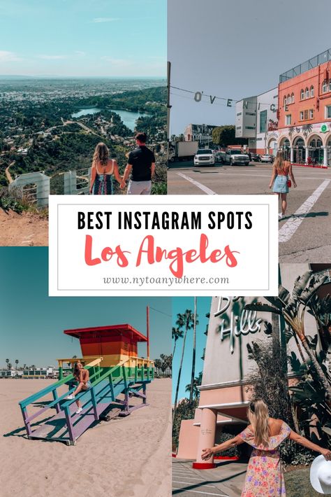 Instagram Spots in Los Angeles #losangeles #LA #CALI #instagramspots #instagrammable Los Angeles Trip, La Travel Guide, Los Angeles Travel Guide, Places In San Francisco, Los Angeles Aesthetic, Cali Trip, Los Angeles Travel, Foto Tips, Travel Spots