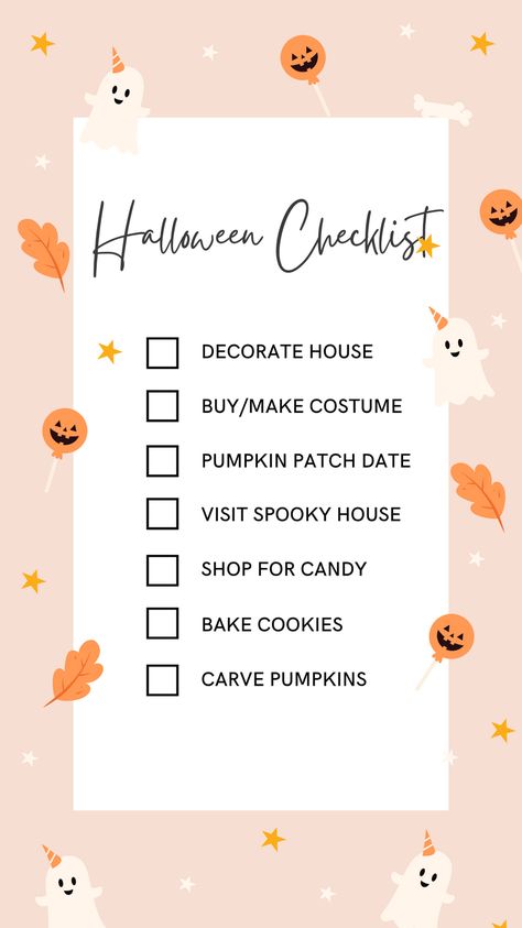 Halloween Todo List, Halloween To Do, Things To Do Halloween, Halloween To Do List, Halloween Checklist, Things To Do On Halloween, Boujee Apartment, Halloween Things To Do, Halloween Tips