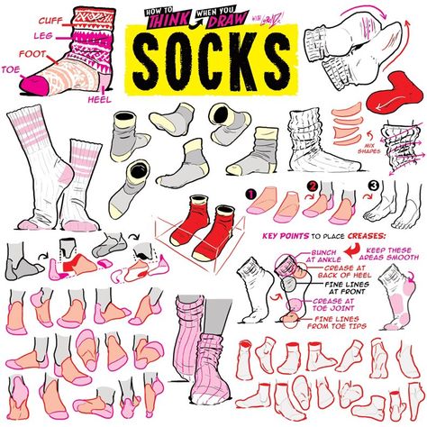 EtheringtonBrothers (@EtheringtonBros) on X Socks Reference, Socks Drawing, Etherington Brothers, Ghost Comic, How To Think, Book Maker, Make A Character, Creative Drawing Prompts, Reference Drawing