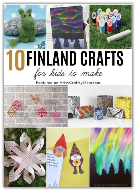 Around The World Crafts For Kids, Beautiful New Zealand, Scandinavian Country, International Craft, Cultural Crafts, Sensory Ideas, Cultural Art, Scandinavian Countries, Nordic Scandinavian