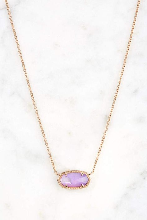 Kender Scott Necklaces, Preppy Kendra Scott Necklace, Cute Jewelry Kendra Scott, Kendra Scott Necklace Outfit, Lilac Jewelry Aesthetic, Kendra Scott Necklace Aesthetic, Kendra Scott Pearl Necklace, Kendra Scott Necklace Mother Of Pearl, Lilac Accessories